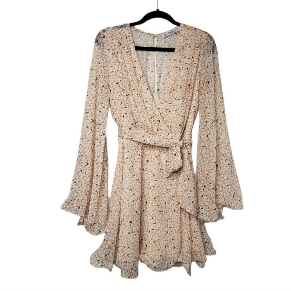 Hello Molly Speak a Little Louder Dress - speckled chiffon - Picture 3 of 16